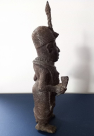 Bronzen krijger uit Benin