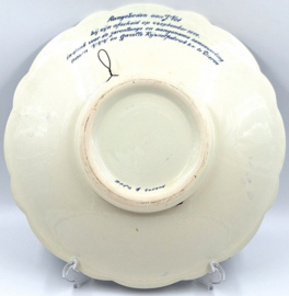 Delfts herinneringsbord Gazelle