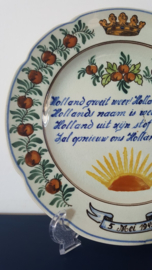 Wandbord ter gelegenheid van Bevrijdingsdag 5 mei 1945