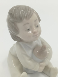 Lladro Nao "Baby with bottle"