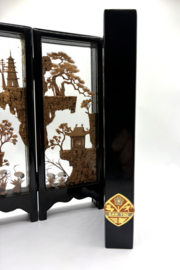 Opvouwbaar Chinees kurksnijwerk - San You