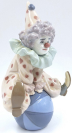 Lladro clown op bal #5913