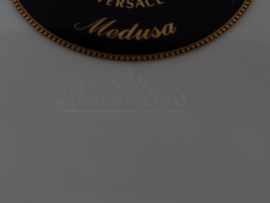 Groot bord met Versace Medusa decor