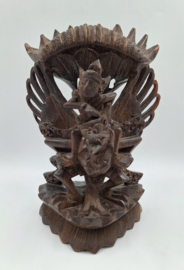 Balinees houtsnijwerk Vishnu