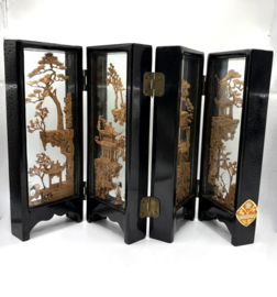 Opvouwbaar Chinees kurksnijwerk - San You