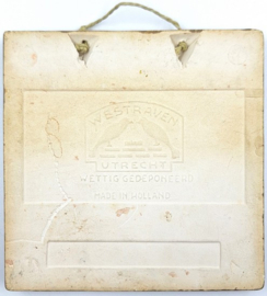 Cloisonné geboortetegeltje Marijke