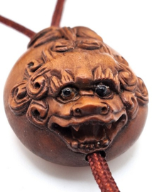 Japanse inro met foo dogs