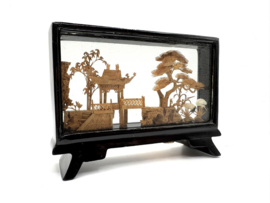 Klein Chinees kurksnijwerk - San You