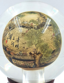 Japanse glazen bol
