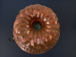 Koperen bakvorm tulband - 30 cm