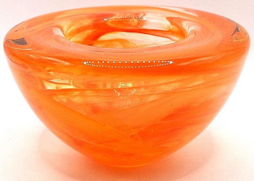 Kosta Boda - Waxinelichthouder oranje