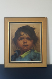 Olieverf portret van Arabella Brandsma