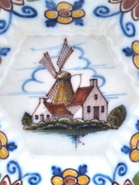 Zeshoekig Makkum sierbordje nummer ZZ51