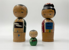 Kokeshi familie (klein)