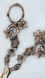 Decoratieve zilveren druivenschaar