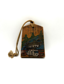 Japanse houten hanger