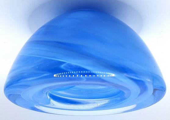 Kosta Boda - Waxinelichthouder blauw