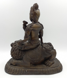 Bronzen beeld van Durga