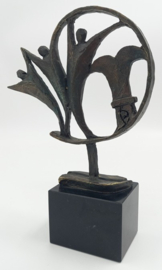 Bronzen abstract gemeente Bemmel