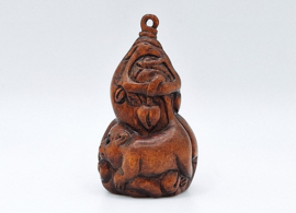Netsuke van een aap