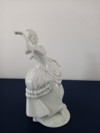 Porseleinen dansende dame - Royal Dux
