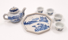 Chinees miniatuur theeservies