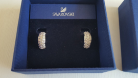 Swarovski clips oorbellen met kleine kristallen 