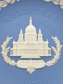 Wedgwood kerstbord uit 1972