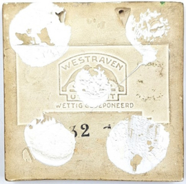 Cloisonné tegeltje 'Groot Brittannië'