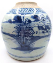 Gemberpot met rijke decoratie