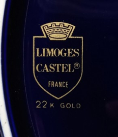Groot bord van Limoges