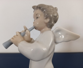 Lladro engel met fluit