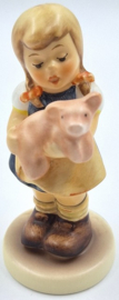 Hummel beeld 'Mein Glückssweinchen' / 'Pigtails'
