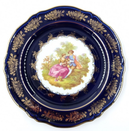 Groot bord van Limoges