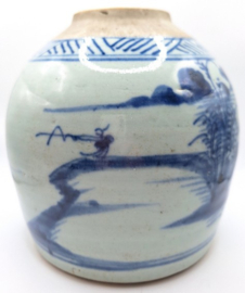 Gemberpot met rijke decoratie