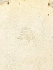 Cloisonné tegeltje 'Kerstmis 1946' 