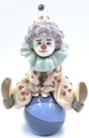 Lladro clown op bal #5913