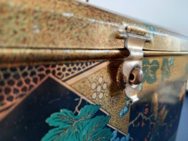 Grote rechthoekige trommel met Chinees decor