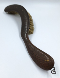 Art nouveau borstel met blik