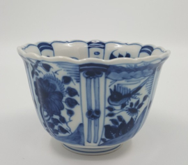 Makkum blauw/witte kraaikom nummer 292
