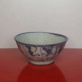 Chinees blauw / wit schaaltje