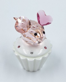 Cupcake doosje roze muis 9400/000/430