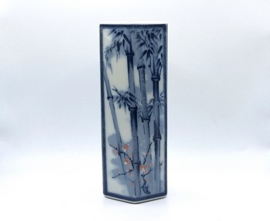 Chinees vaasje met decor van bamboe