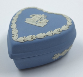 Wedgwood Jasperware doosje hart