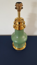 Grote Mosa groen/gouden lampvoet