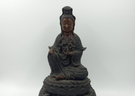 Bronzen beeld van Guanyin