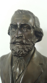 Gebronsde buste van Verdi