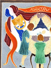 Cloisonné geboortetegeltje Marijke