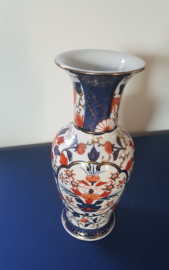 Imari vaas rood/blauw