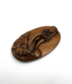 Netsuke / amulet zeemeermin
